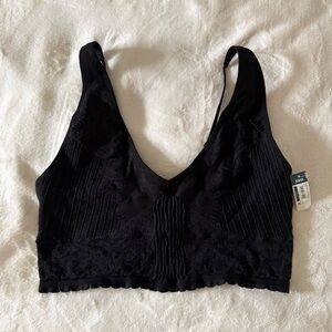 NWT No Boundaries Black Lace Bralette